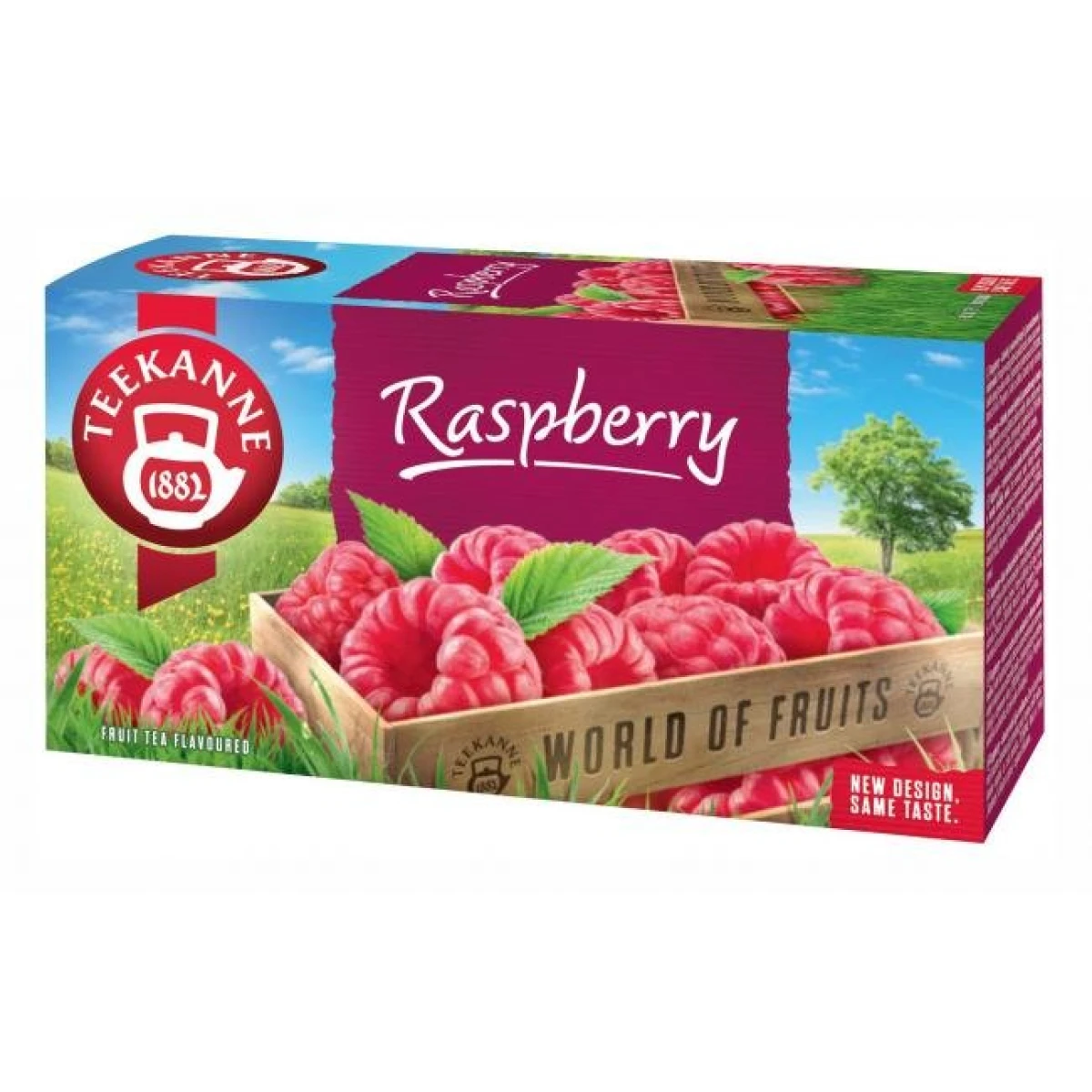 Čaj TEEKANNE ovocný Raspberry HB 20 x 2,5g 