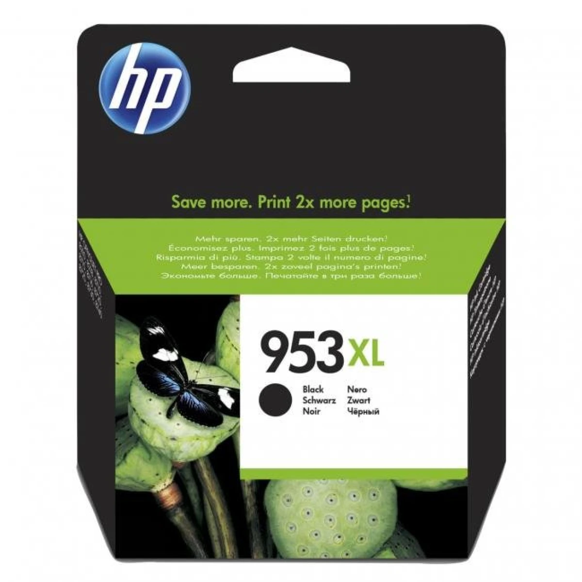 Atramentová náplň HP L0S70AE HP 953XL black XL (2.000 str.) pre OfficeJet Pro 7740/8210/8710/8720