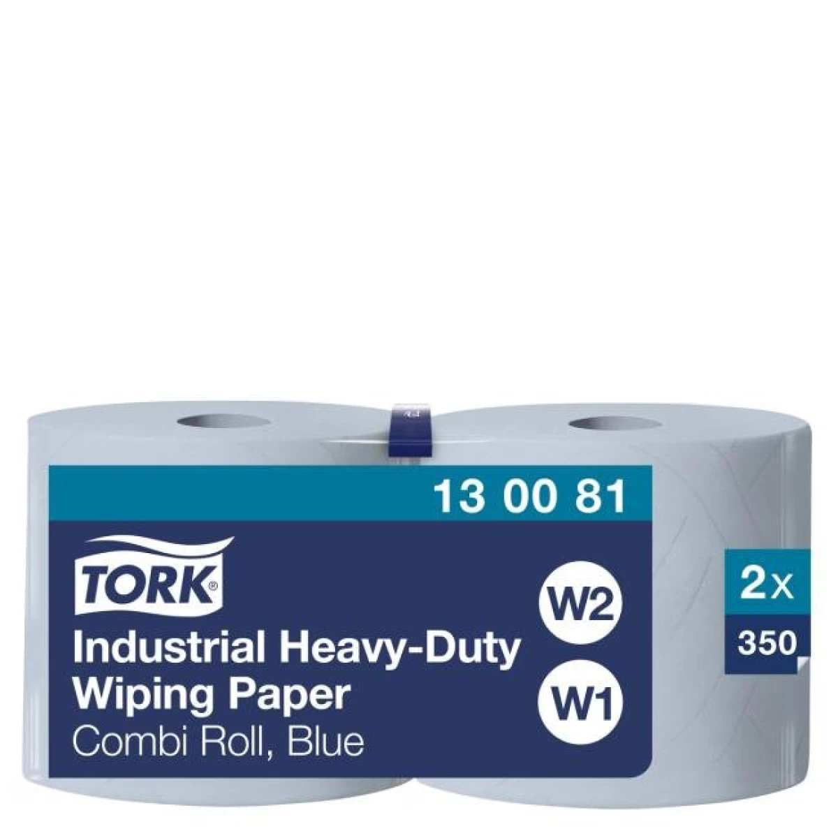 Priemyselné utierky v rolke 3-vrstv.TORK Heavy Duty modré W1/W2, návin 119 m (2 ks) 