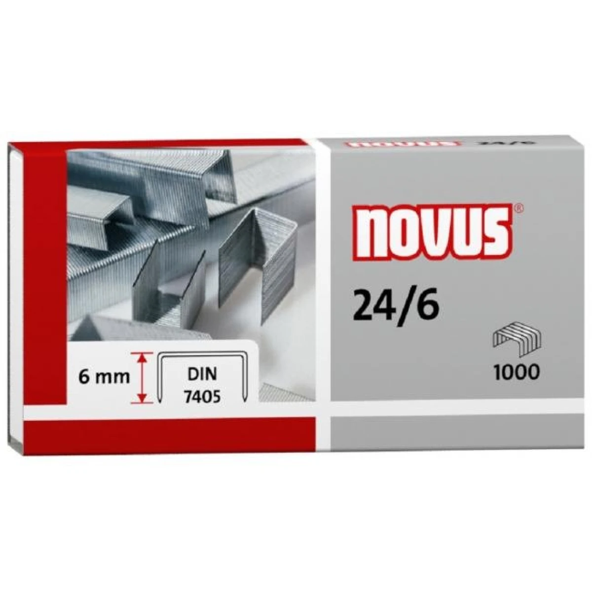 Spinky Novus 24/6 DIN • 1000 ks 