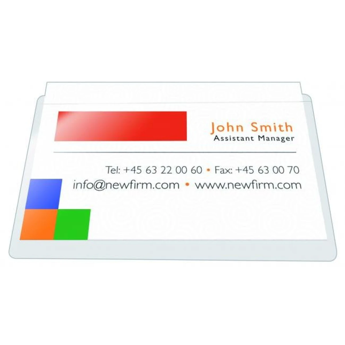 Samolepiace vrecko vizitkové s otvorom zhora Q-CONNECT 56x93mm 100ks 