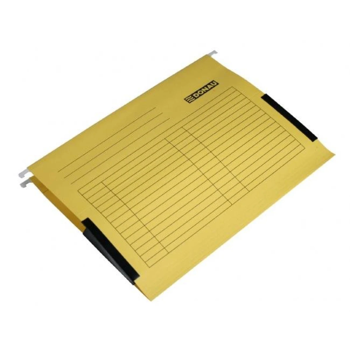 Závesný obal s bočnicami DONAU žltý 