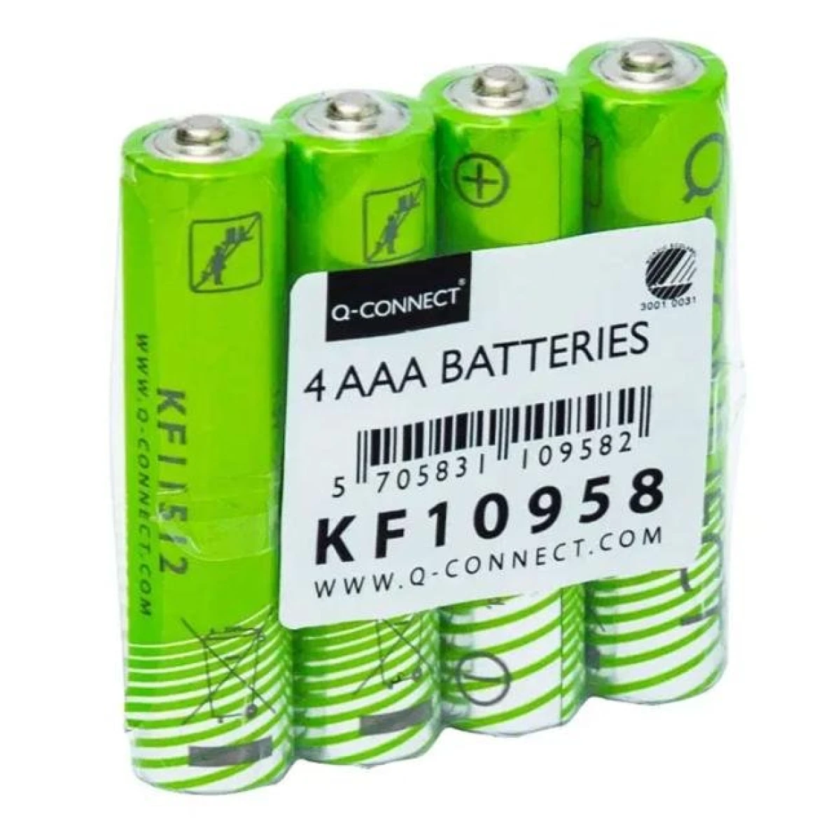 Batéria Q-CONNECT AAA Nordic Swan mikrotužkové 4 ks 