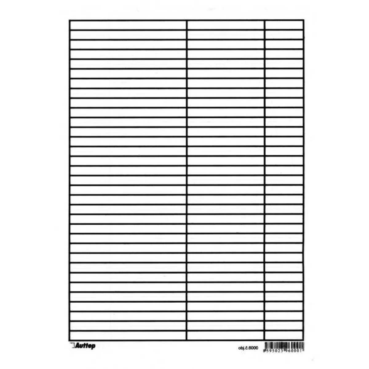 Plastová písacia podložka riadková A4 do zošita 