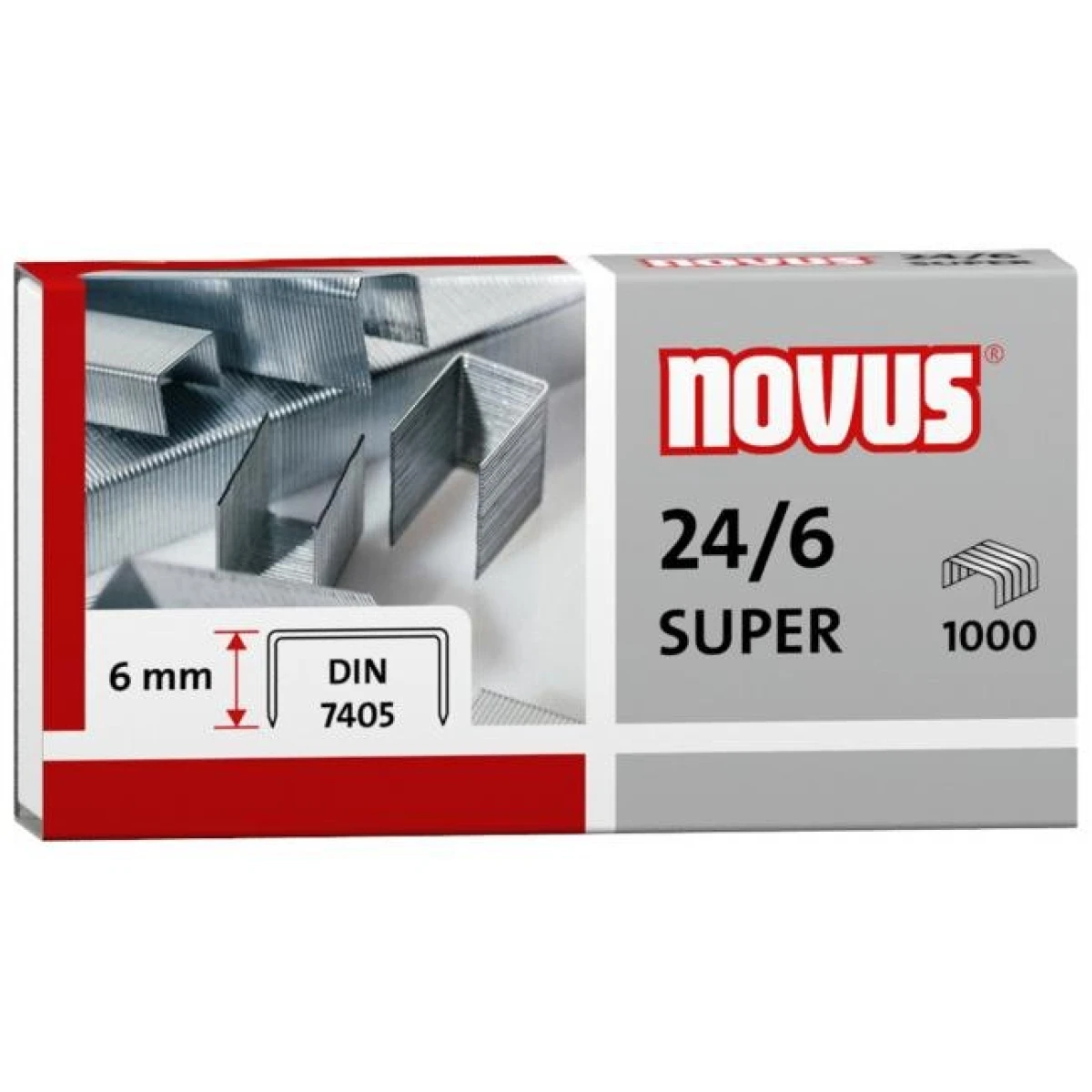 Spinky Novus 24/6 DIN SUPER • 1000 ks 