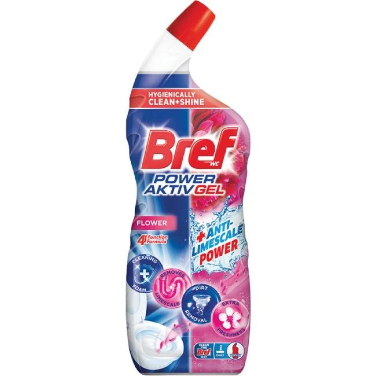 Bref WC Power Aktiv gél 700 ml Flower 