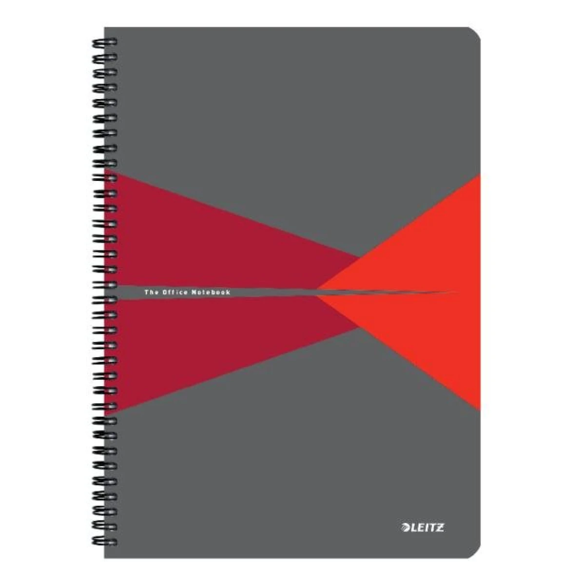 Blok Leitz Office Card A4 90 listov linajkový červený 