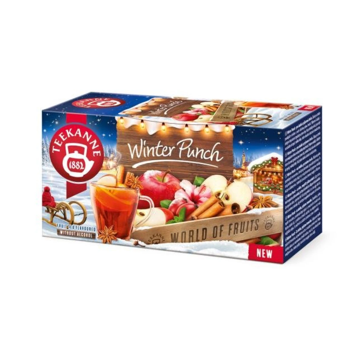 Čaj TEEKANNE World of fruits Winter Punch HB 20 x 2g 