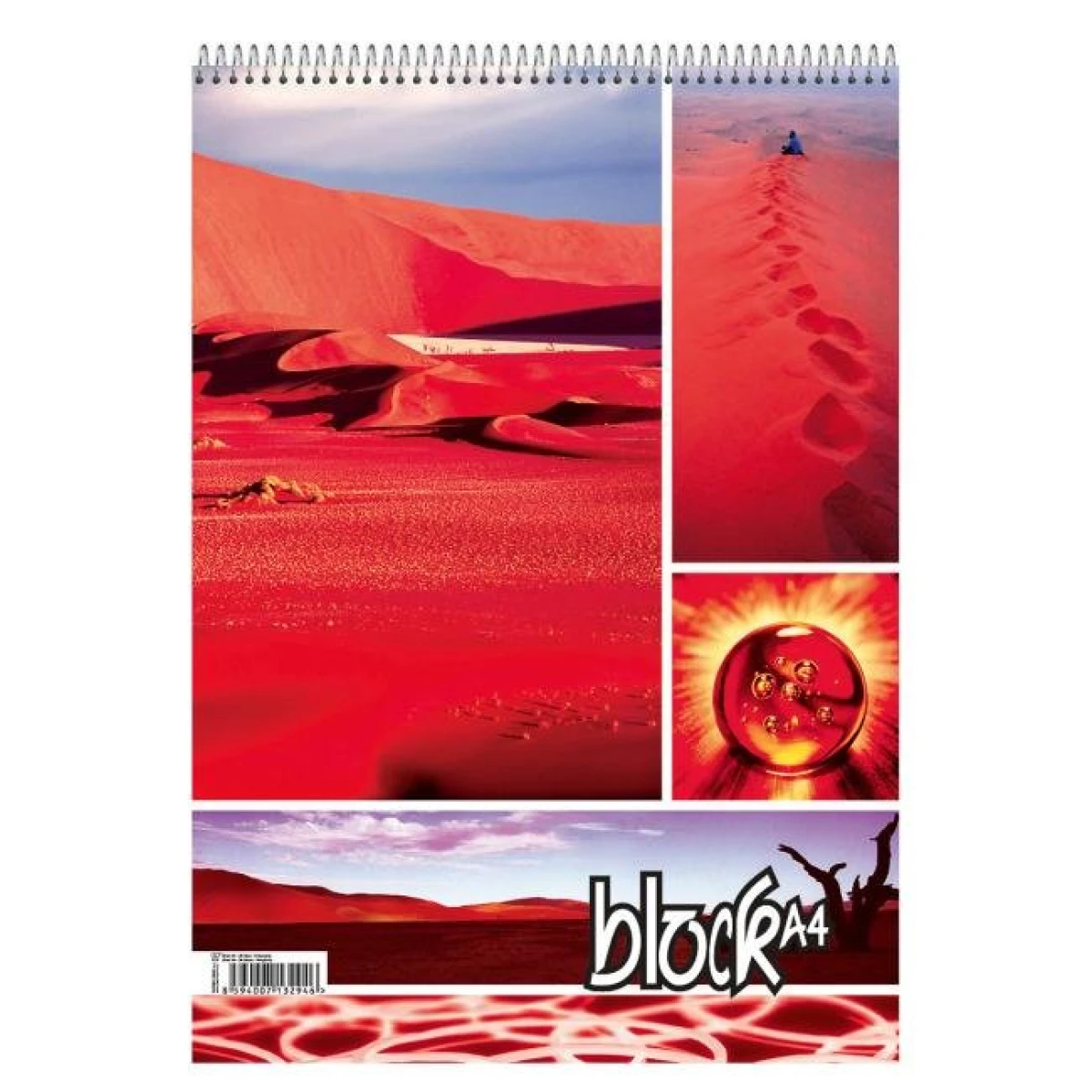 Blok poznámkový Krpa A4 50 listov linajkový horná špirála 