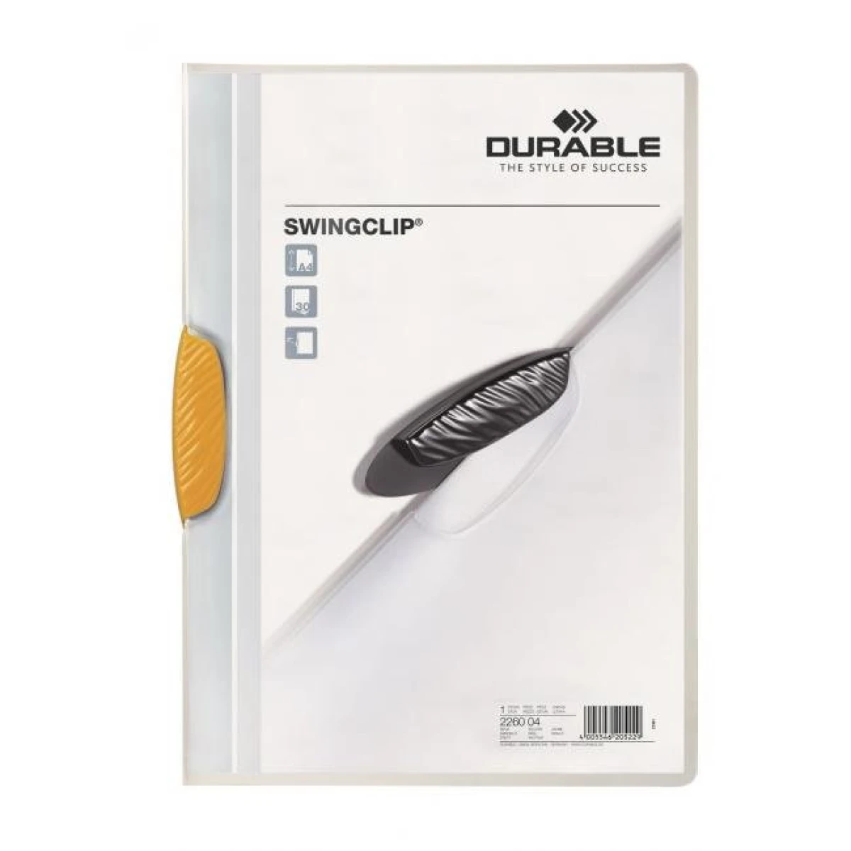 Obal s klipom SWINGCLIP žltý 