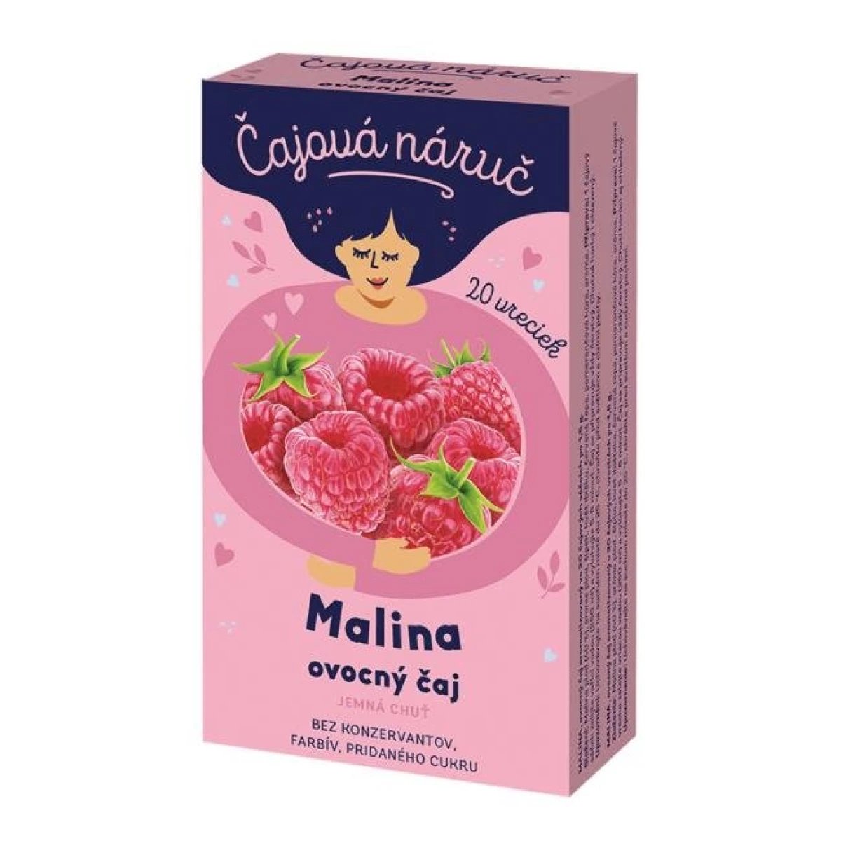 Čaj LEROS ovocný Čajová náruč malina 20 x 1 g 