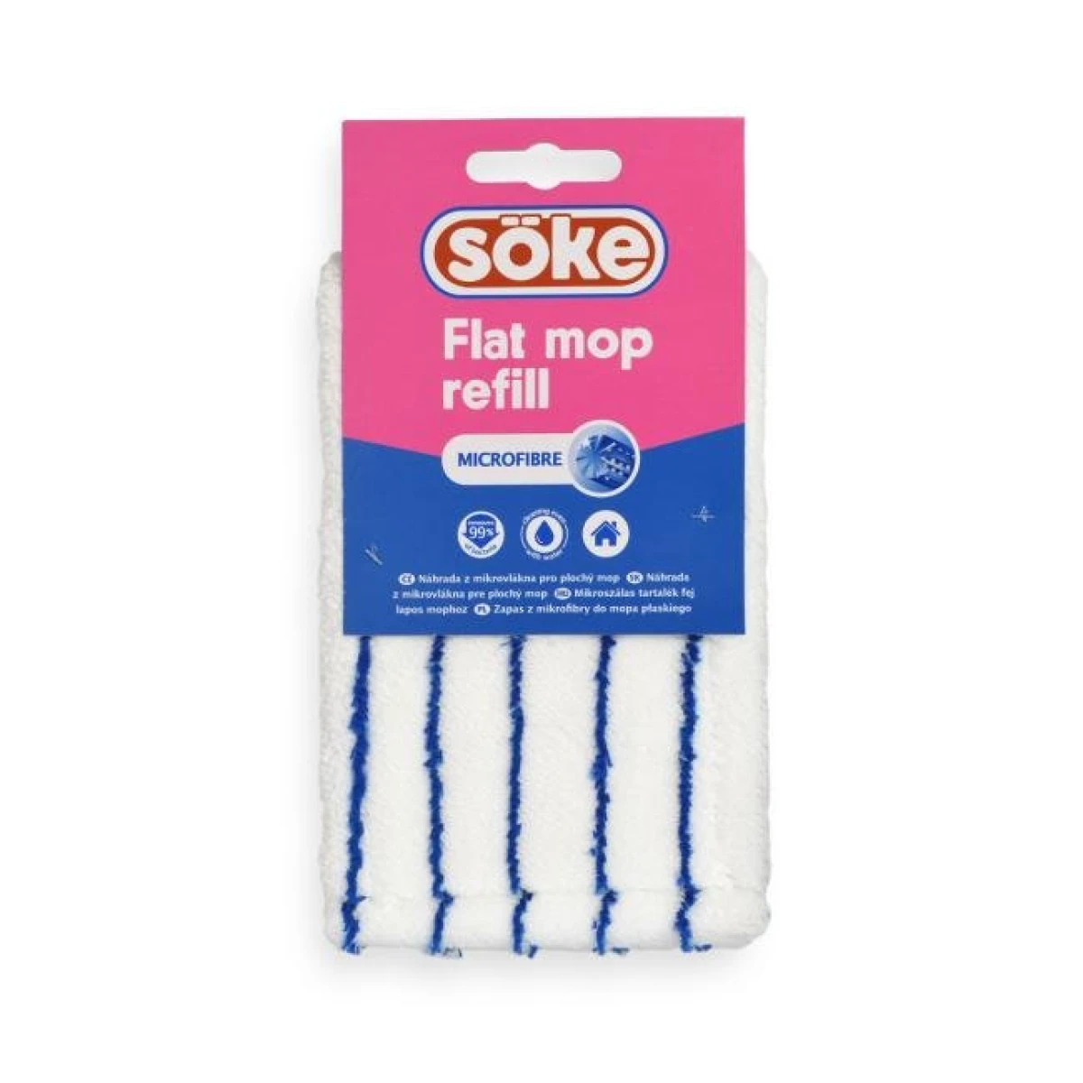 Náhradný poťah k mopu Microwiper Söke 