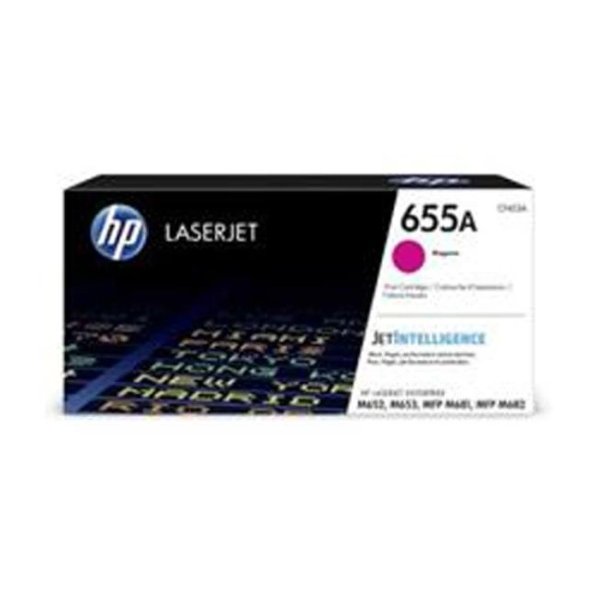 Toner HP 655A Magenta Original LaserJet Toner Cartridge (CF453A) 