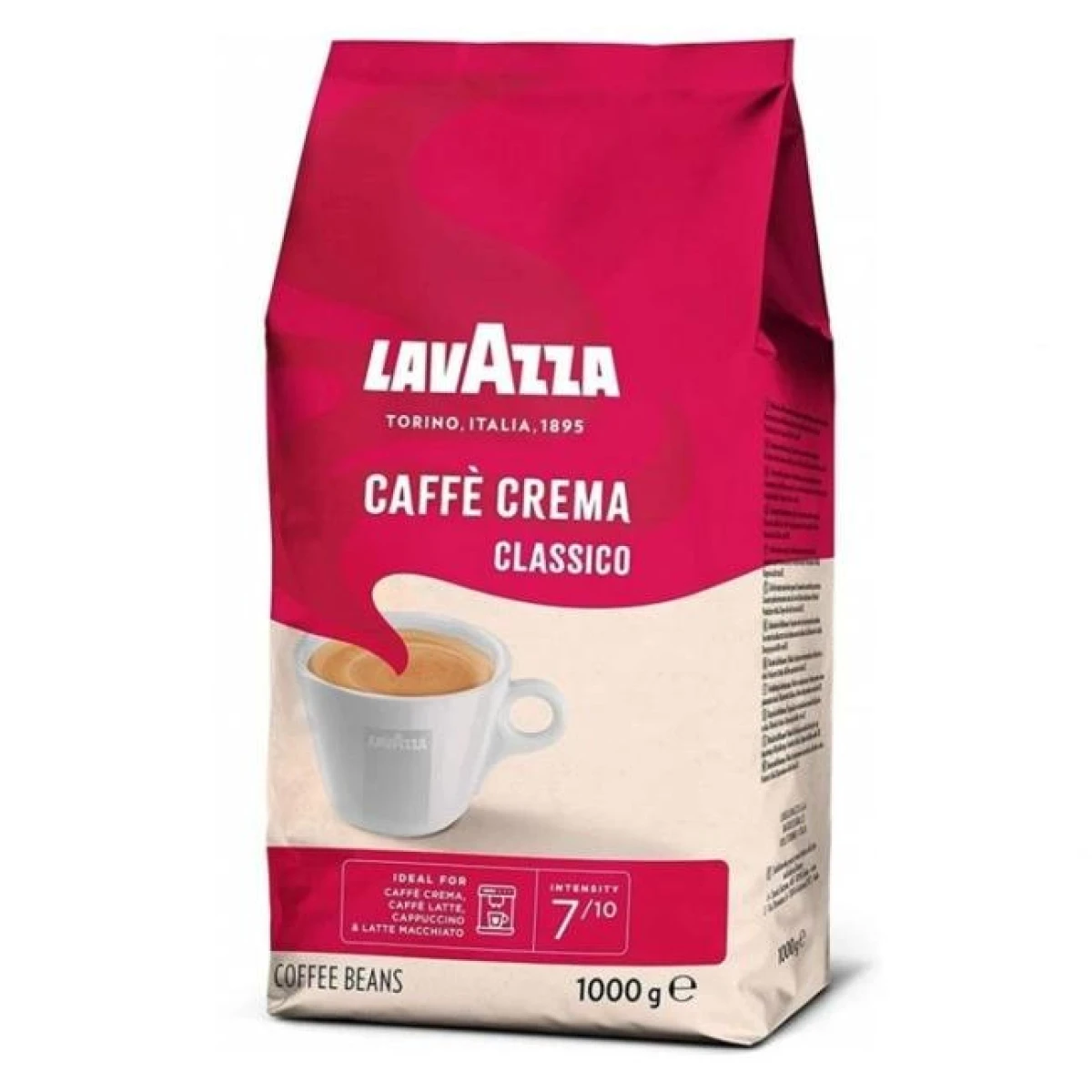 Káva LAVAZZA Caffe Crema Classico zrnková 1 kg 