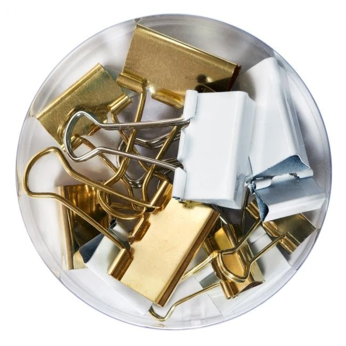 Klipy na dokumenty Herlitz Pure Glam 12ks mix veľkostí a farieb 