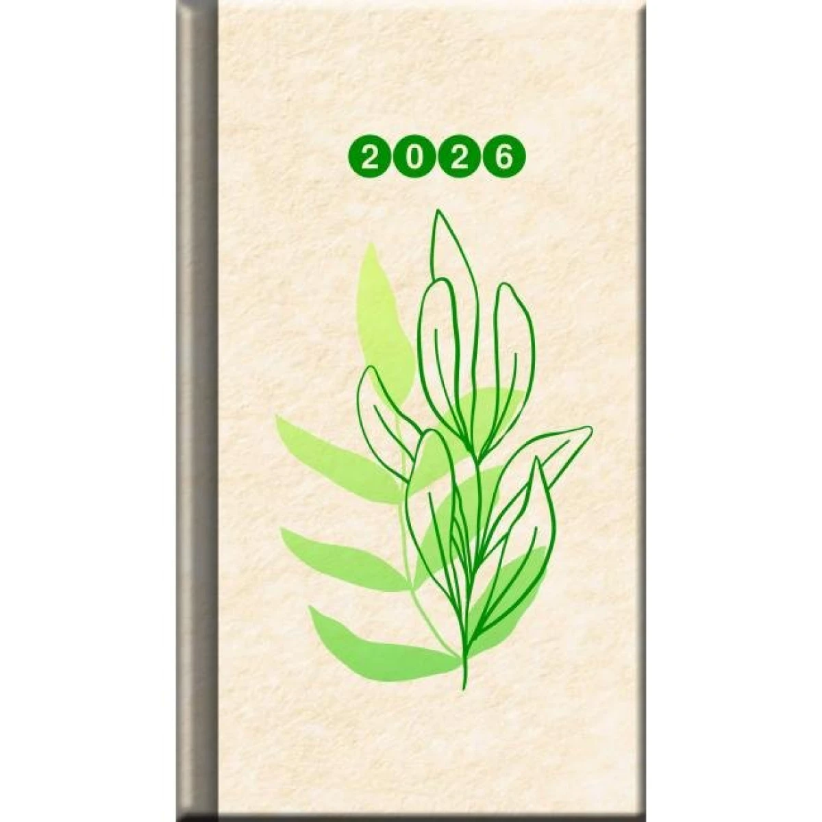 Diár týždenný FSC A6 8x14 cm - EKO 2026 