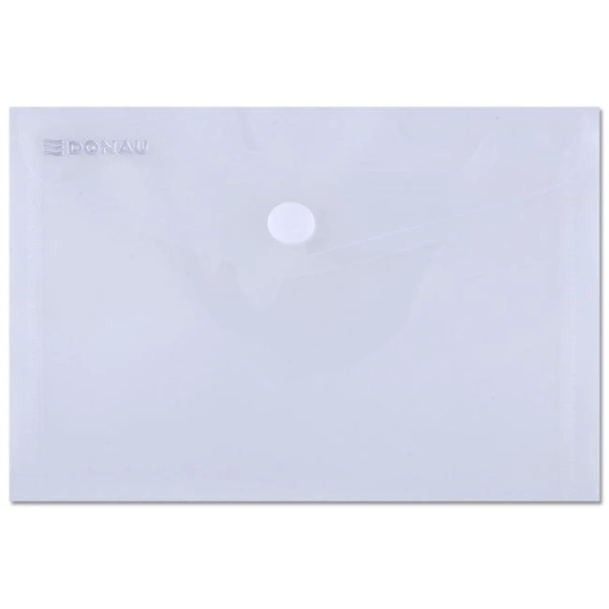 Plastový obal A6 s cvočkom DONAU priehľadný 