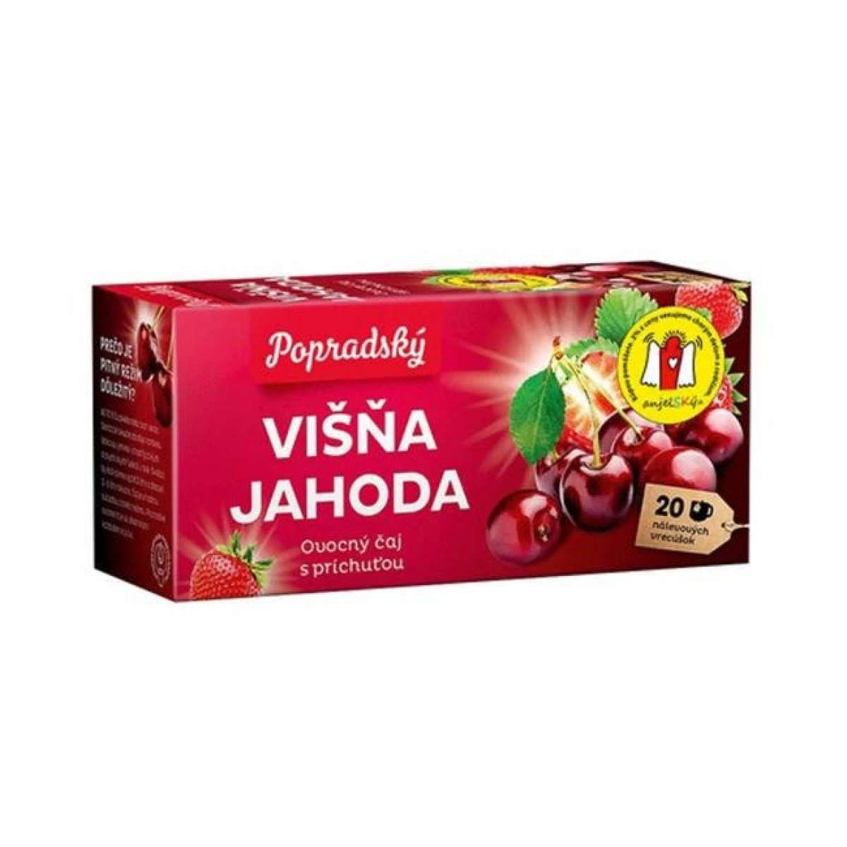 Čaj BOP ovocný višňa jahoda 20 x 2g 