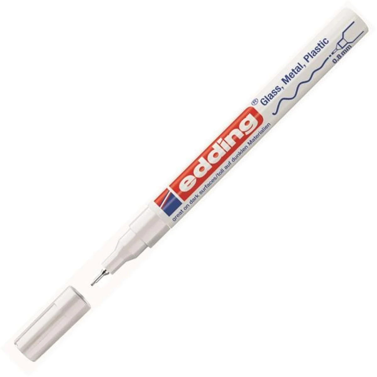 Lakový popisovač edding 780 biely 