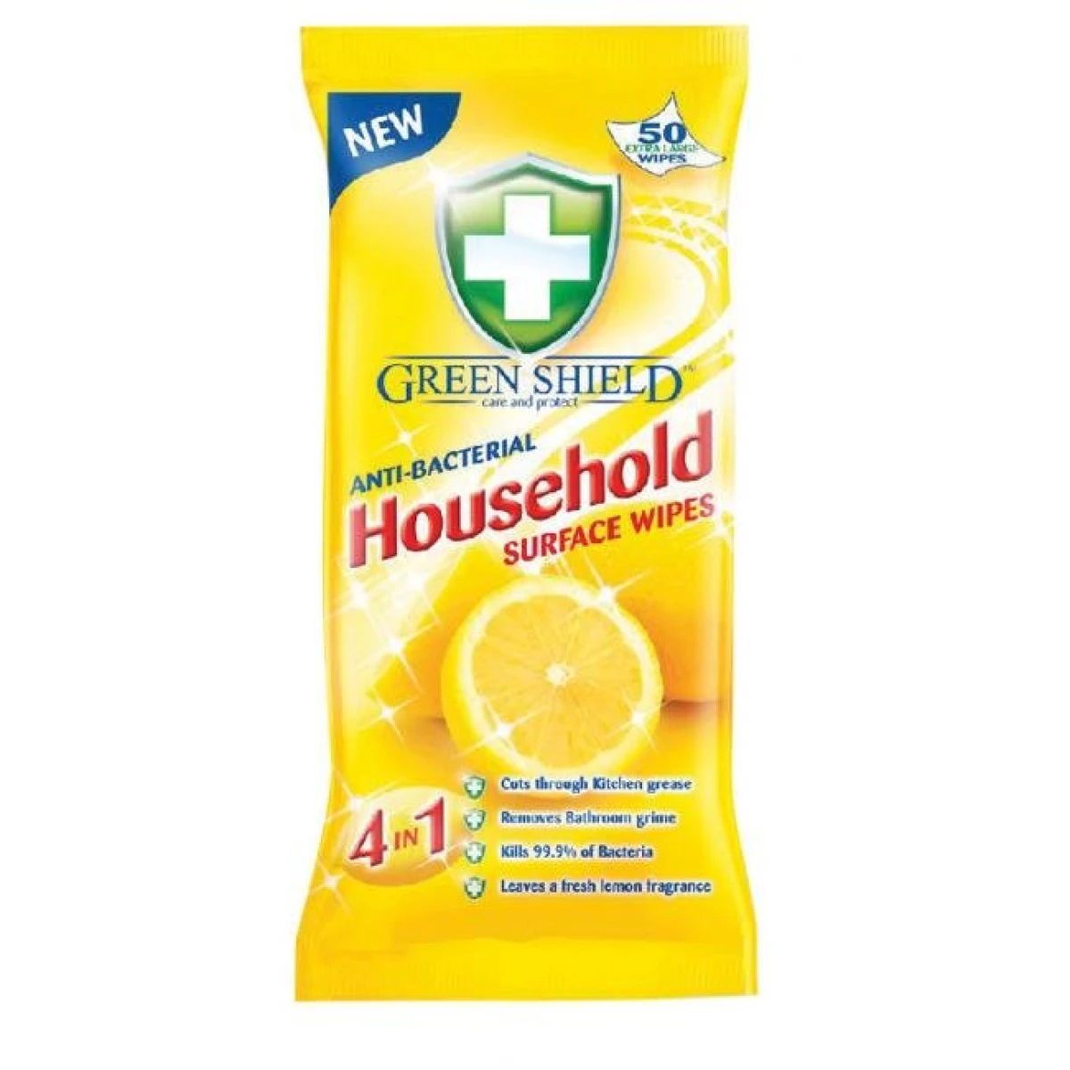 Green Shield čistiace utierky antibakteriálne 50/70 kusov 