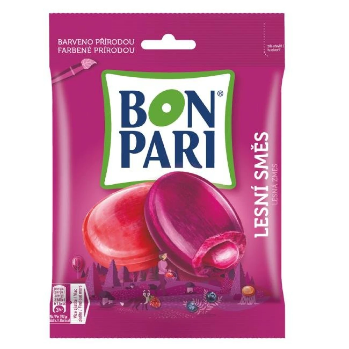 Cukríky Bon Pari Lesná zmes 90 g 