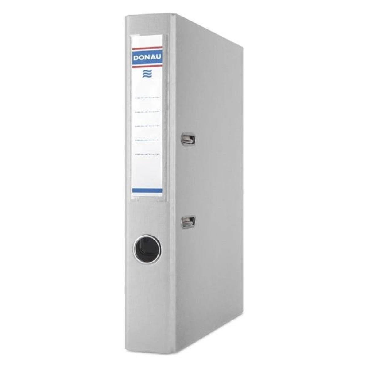 Zakladač pákový DONAU Master, kartón a fólia, A4/50 mm, sivý 