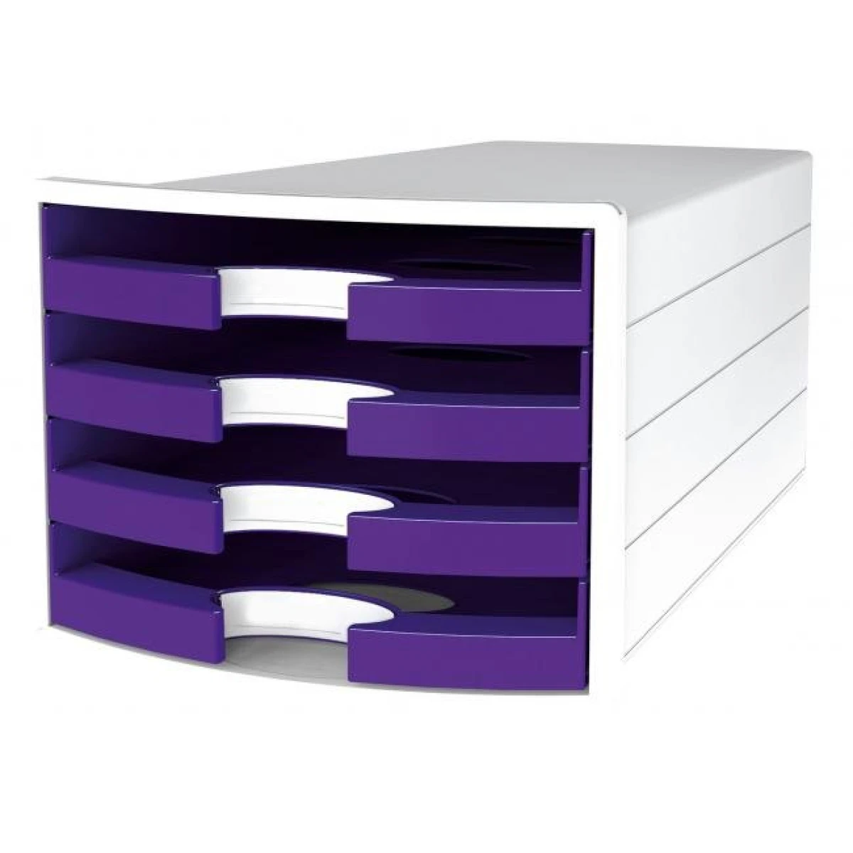 Zásuvkový box IMPULS otvorený fialový 