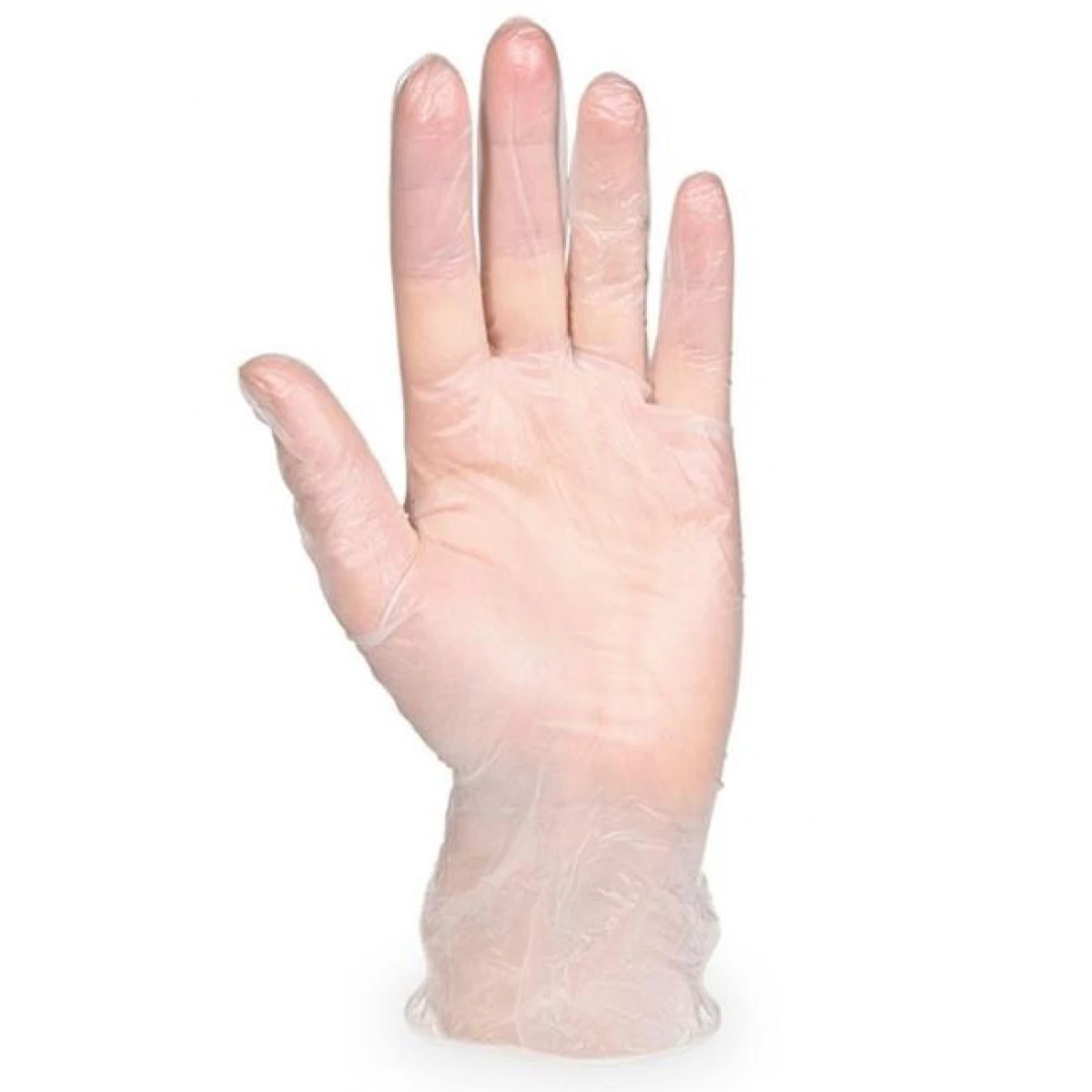 Rukavice jednorazové, vinylové, nepudrované, číre veľ. 9/ L (100 ks) 