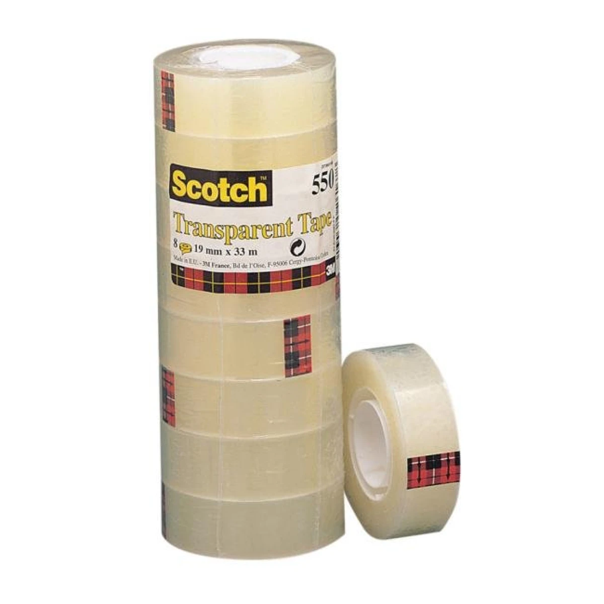 Lepiaca páska Scotch 550 19 mm x 33 m 8ks 