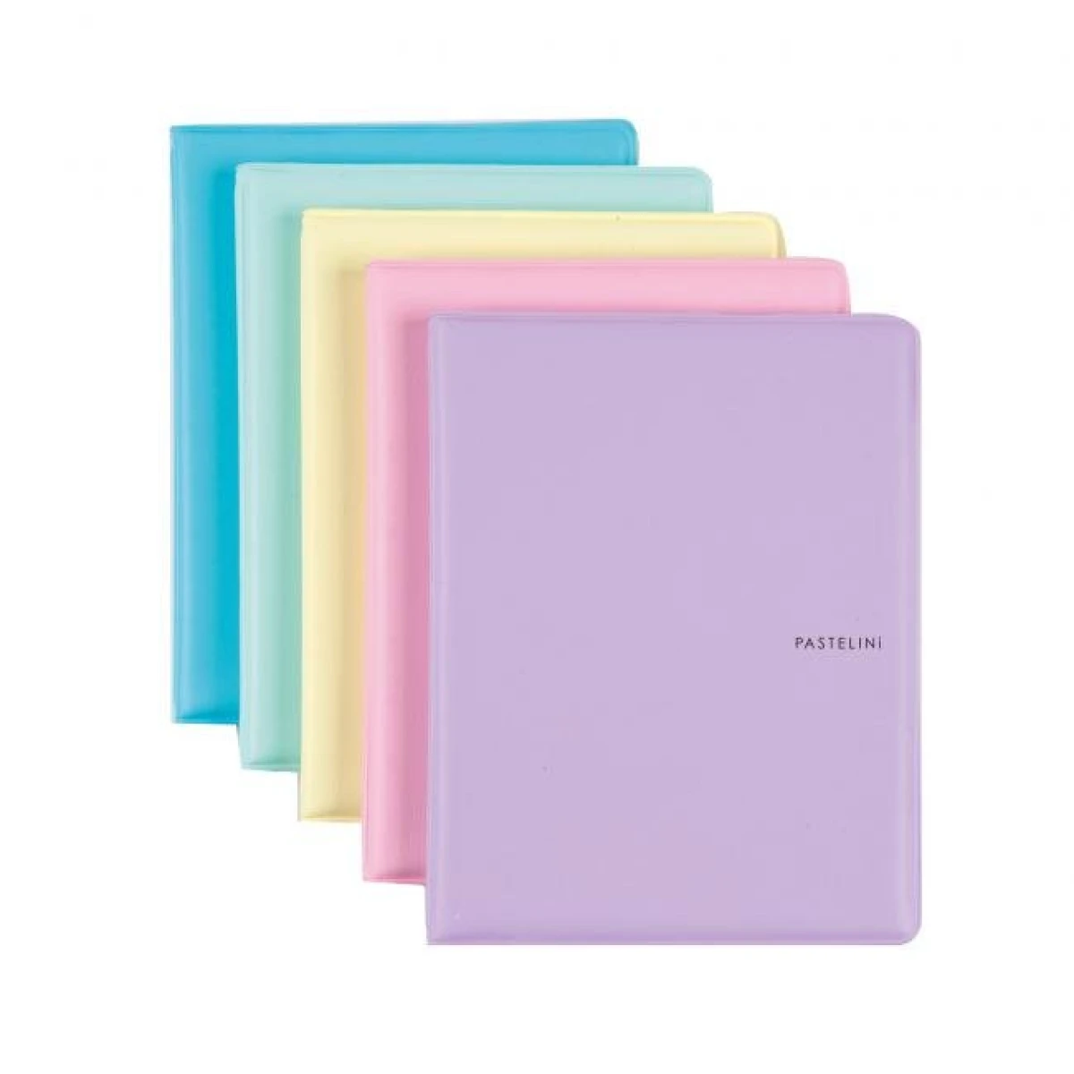 Obal na doklady Karton PP Pastelini mix farieb 