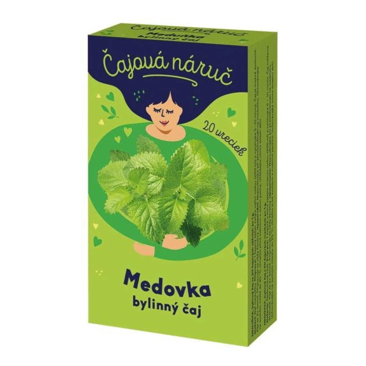 Čaj LEROS bylinný Čajová náruč medovka 20 x 1 g 