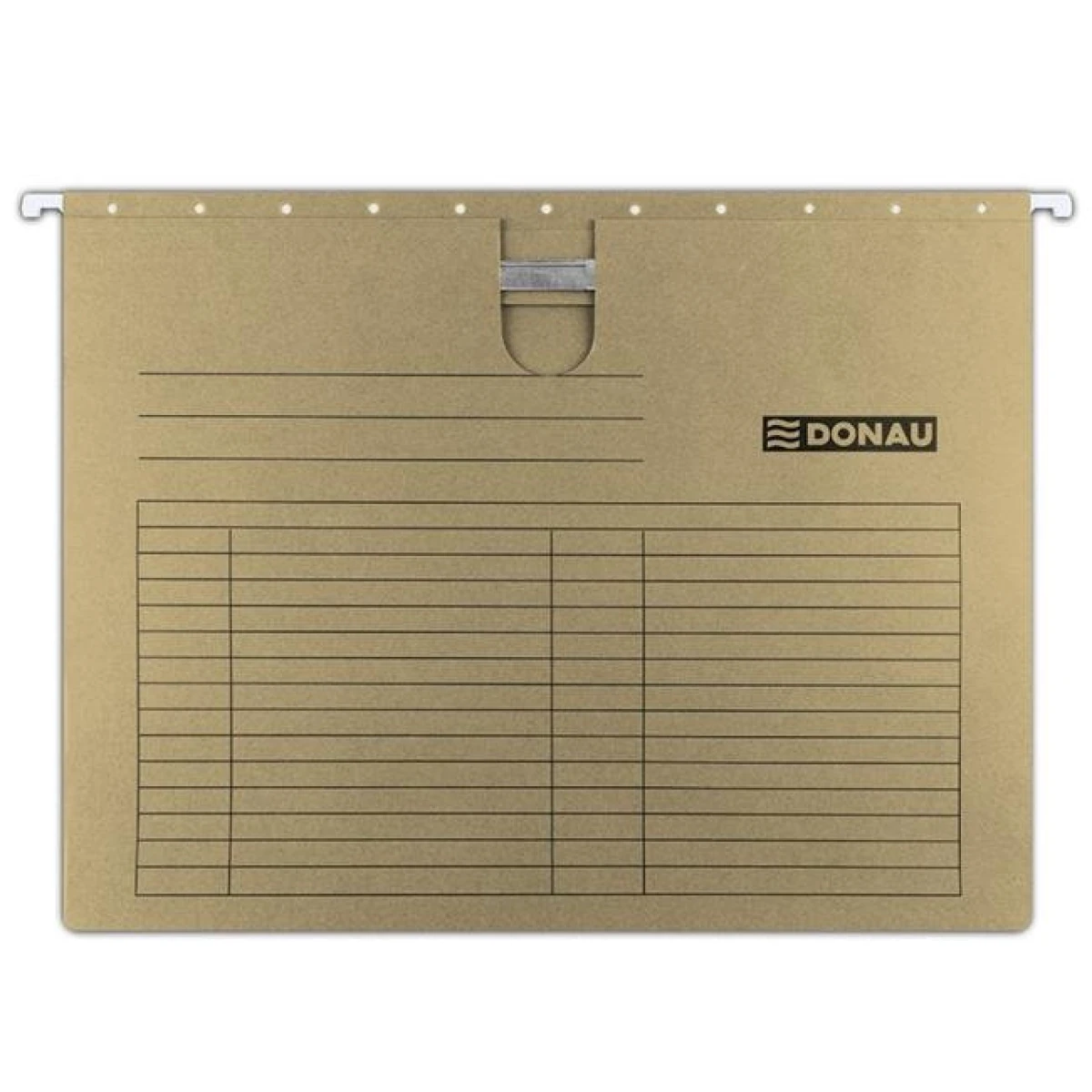 Závesný obal s rýchloviazačom DONAU hnedý 