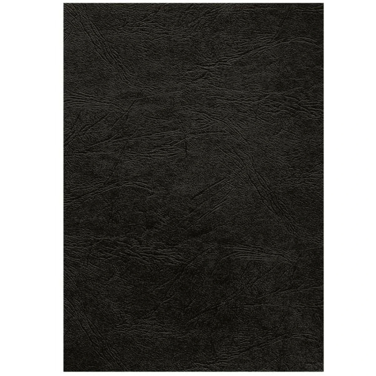 Kartónové obálky na krúžkovú väzbu Delta koža A4 čierna 