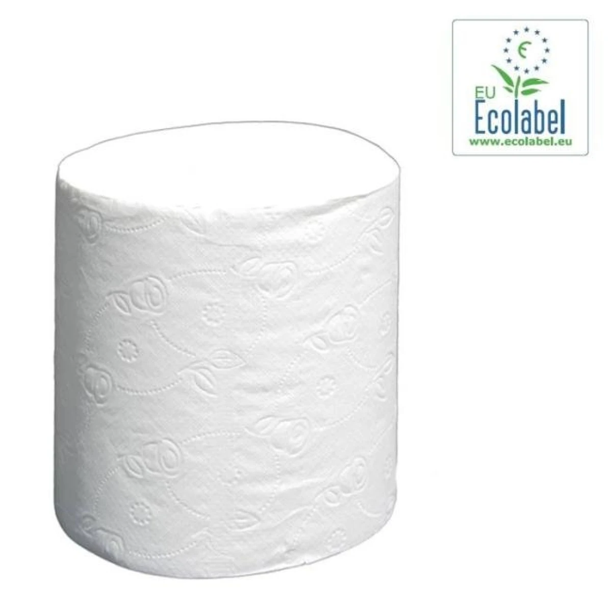 Papierové utierky v rolke 2-vrstvové bez dutinky INPOSAN MAXI, návin 140 m, celulóza biele (6ks) 