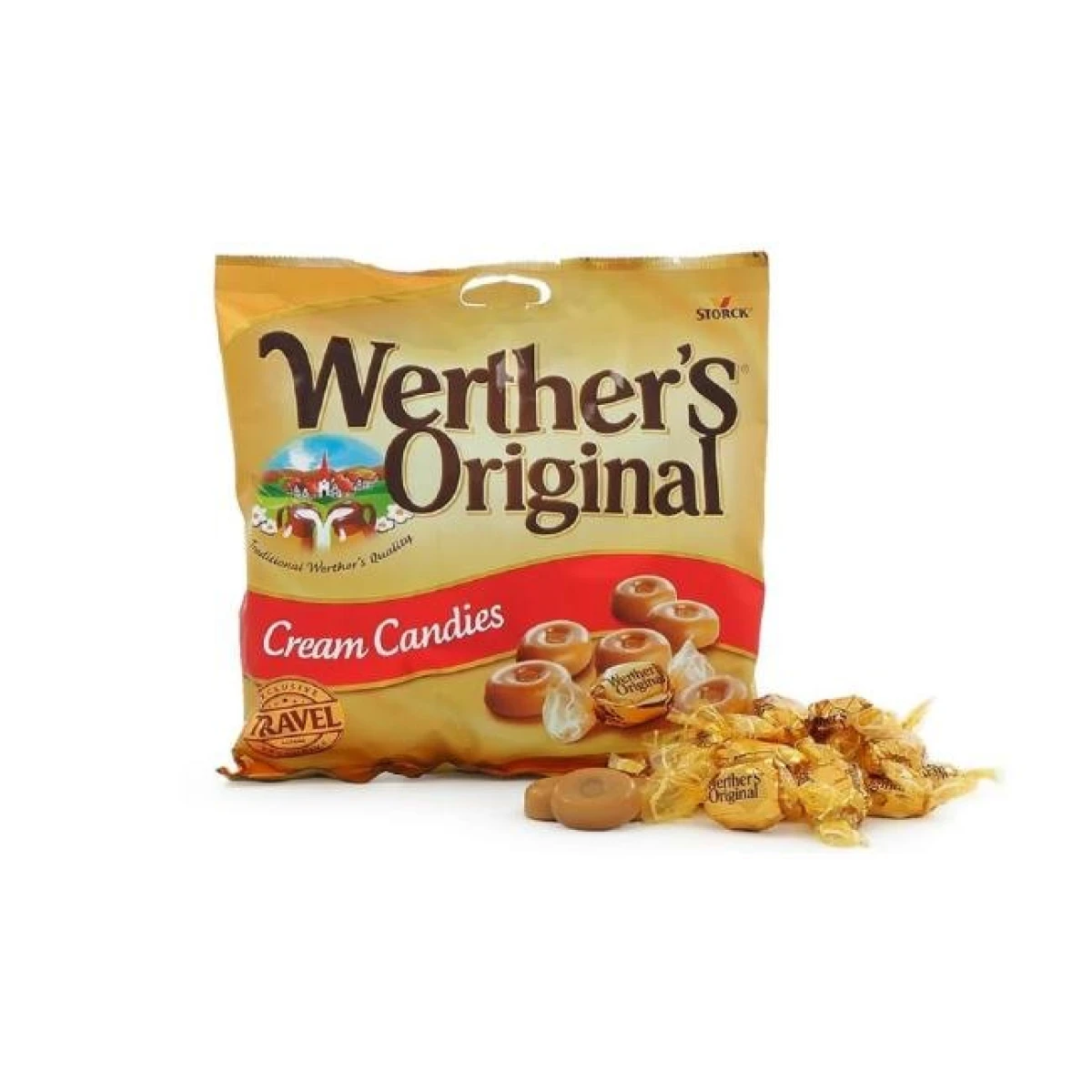 Cukríky Werther’s Original cream caramel 90 g 