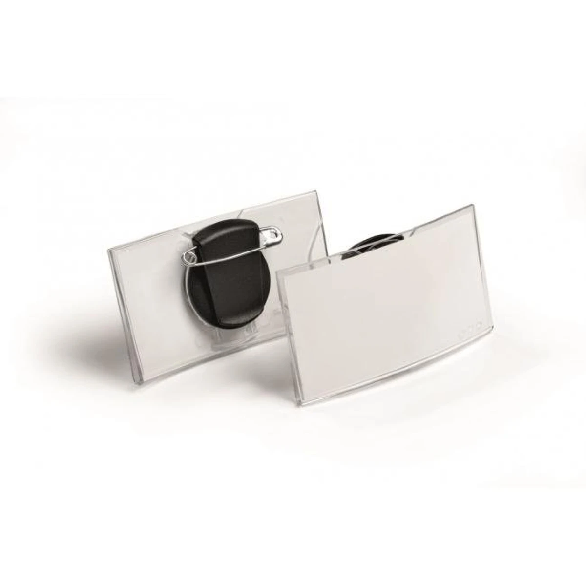 Visačka oblá akrylová DURABLE 75x40mm 25ks 