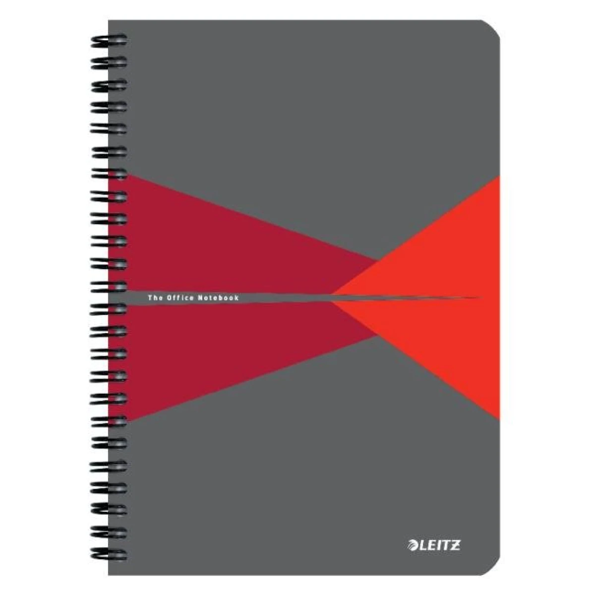 Blok Leitz Office Card A5 90 listov linajkový červený 