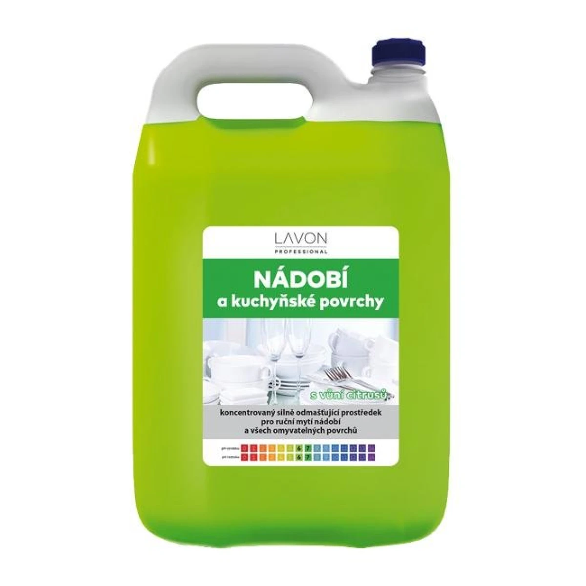 LAVON prostriedok na riad a kuchynské povrchy 5 l 