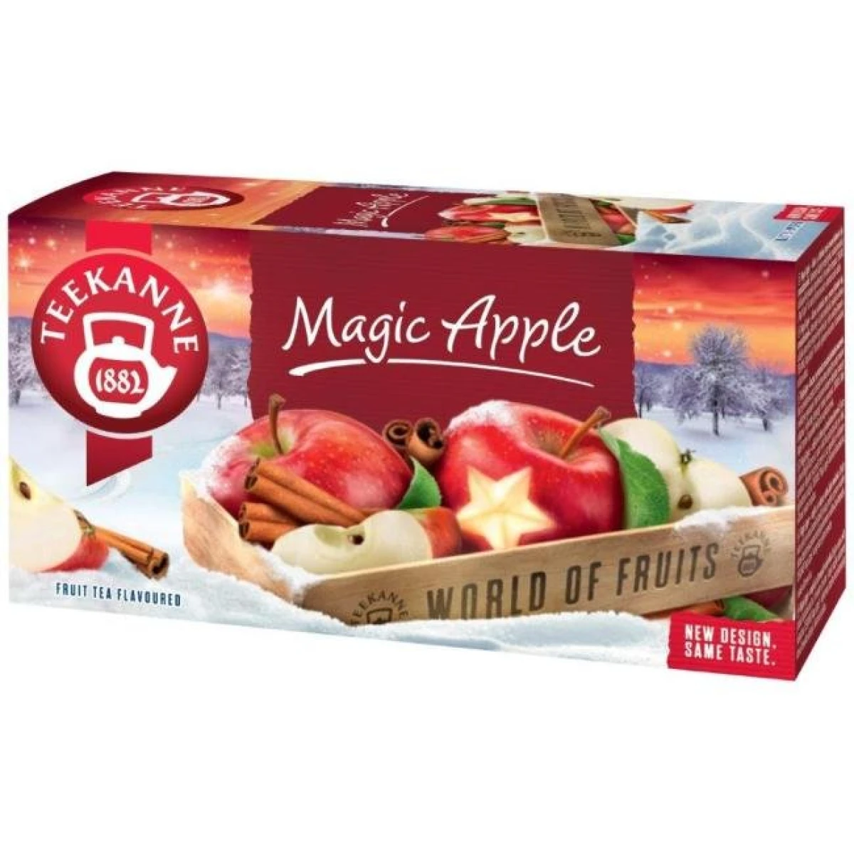 Čaj TEEKANNE ovocný Magic Apple & Cinnamon HB 20 x 2,25g 