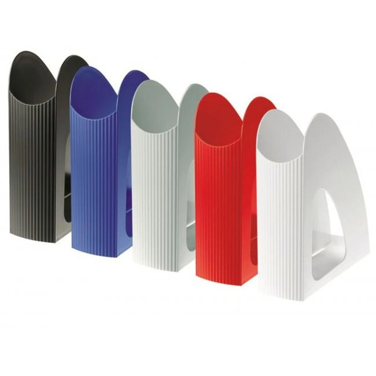 Stojan na časopisy Twin sivý 