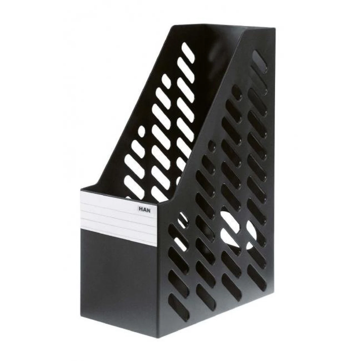 Stojan na časopisy KLASSIK XXL čierny 2ks 