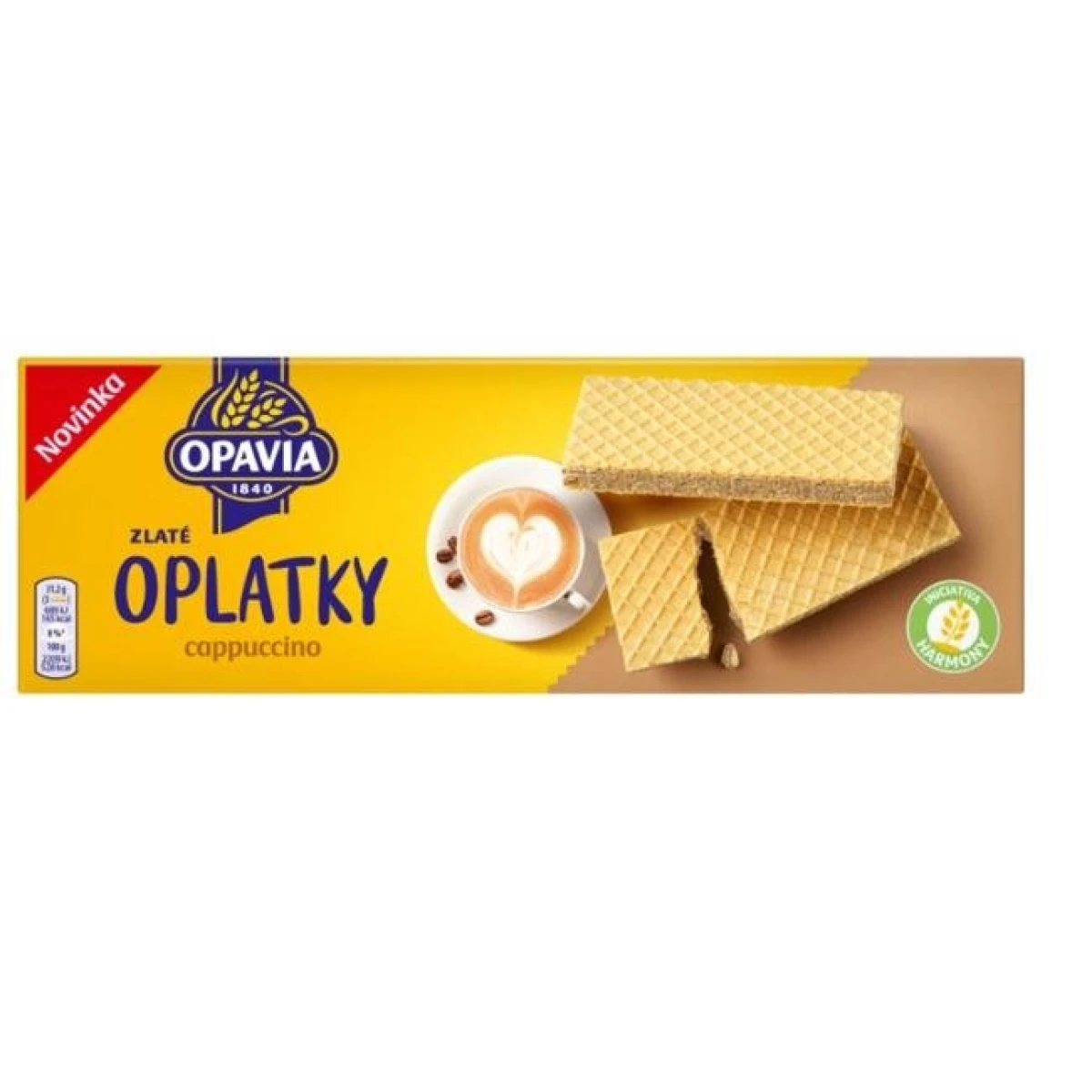 Zlaté oblátky cappucino 146g 