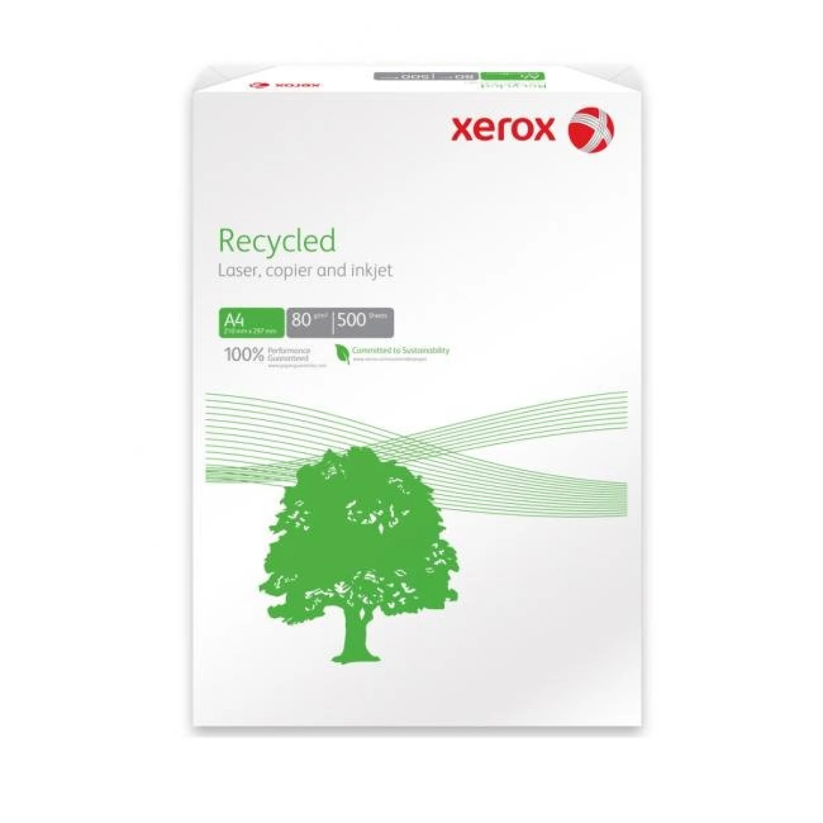 Kopírovací papier Xerox Recycled A4, 80g CIE 55 