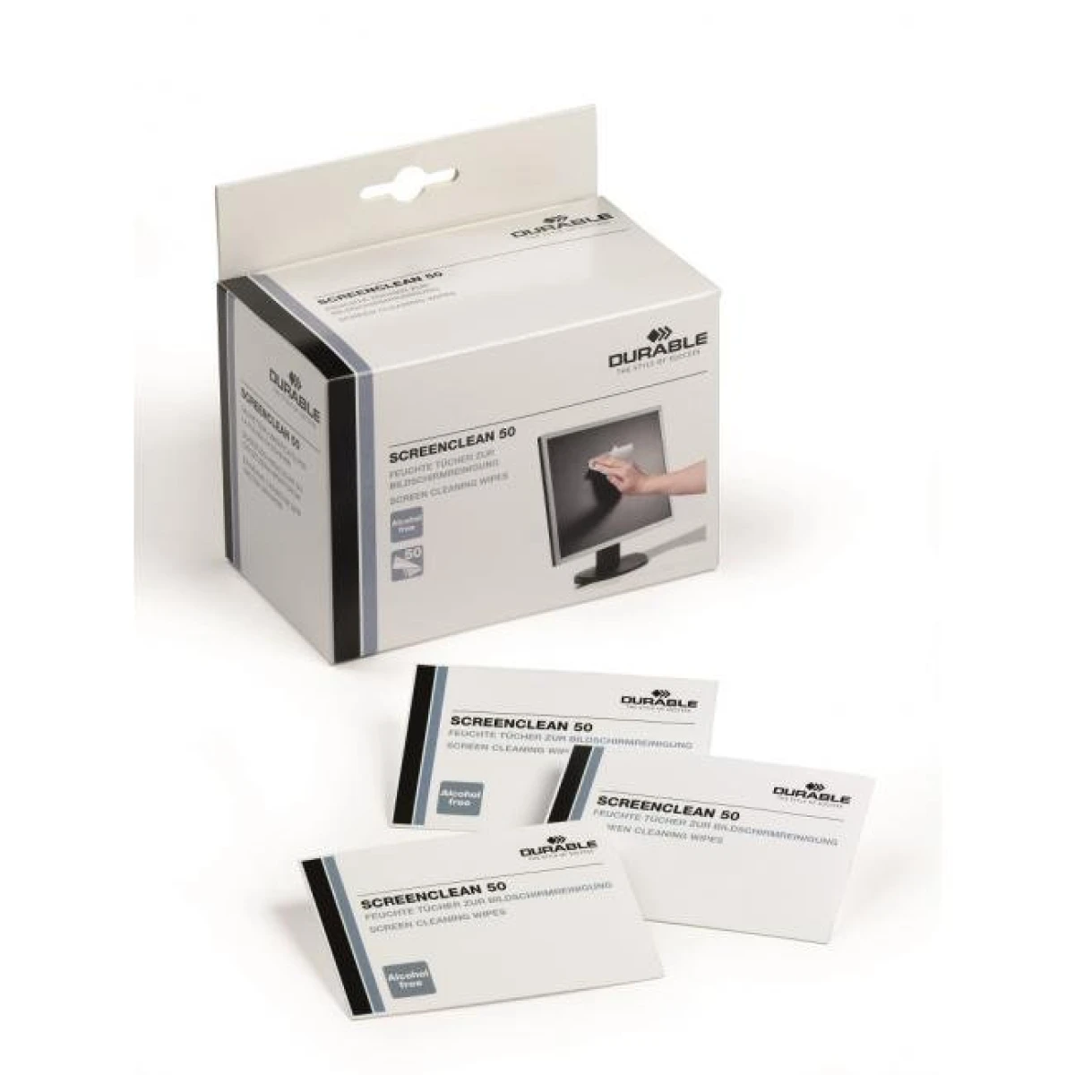 Samostatné utierky na obrazovky Screenclean 50 ks 
