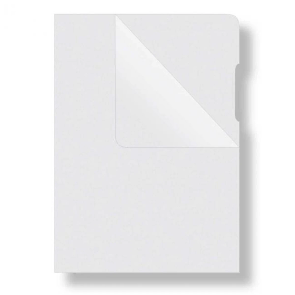 Obal L na dokumenty DONAU 180mic mliečny 100ks 