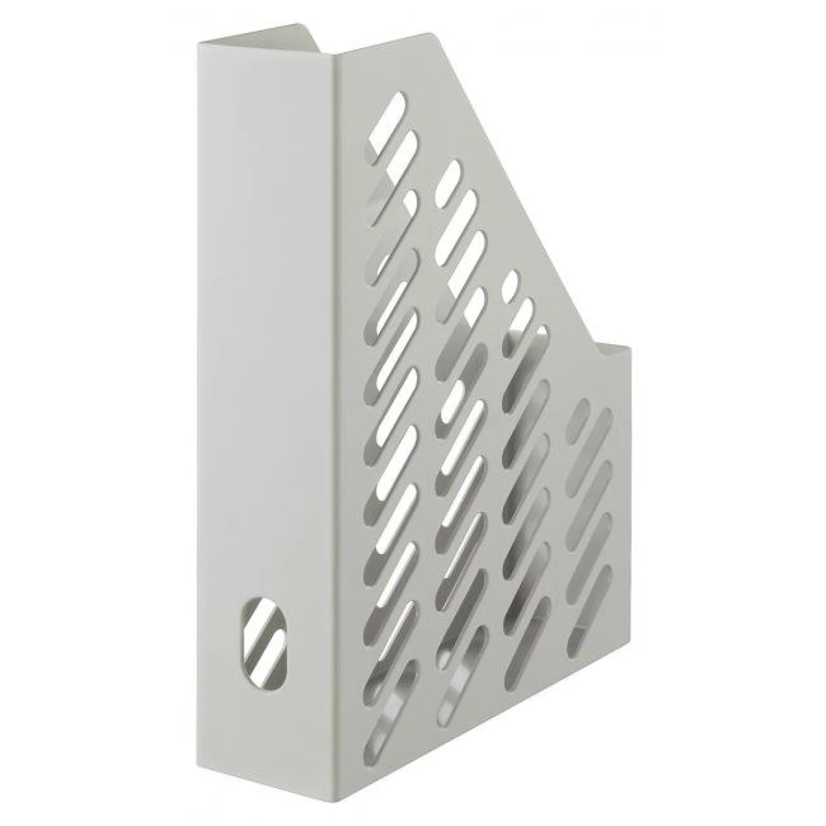 Stojan na časopisy KARMA eko-sivý 