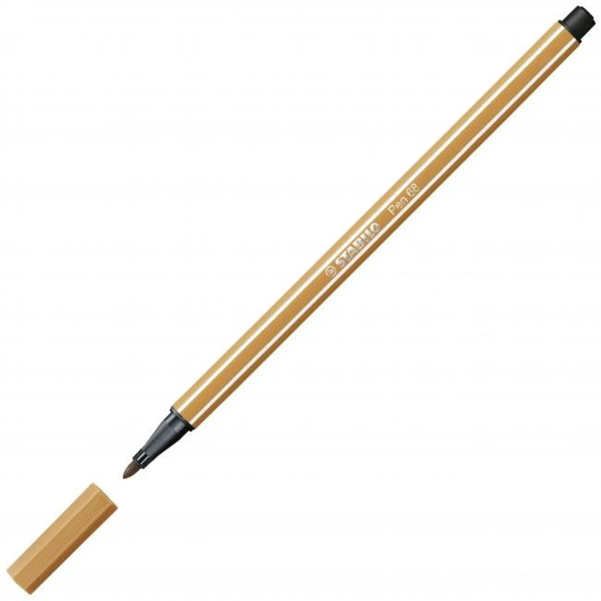 Popisovač STABILO Pen 68 tmavookrový 