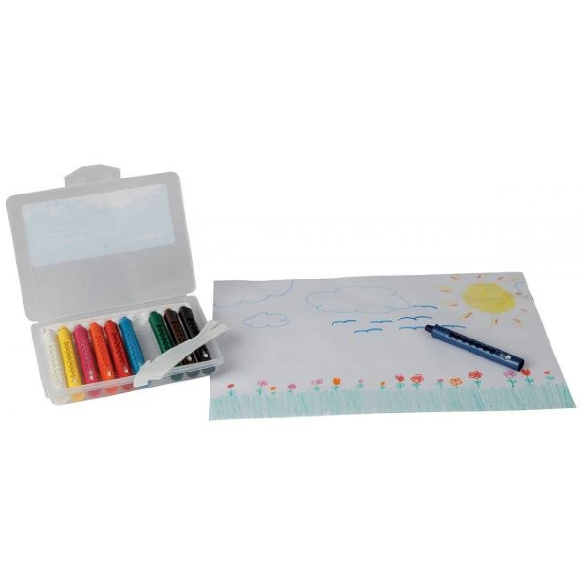 Voskovky 10 farieb vodoodolné 