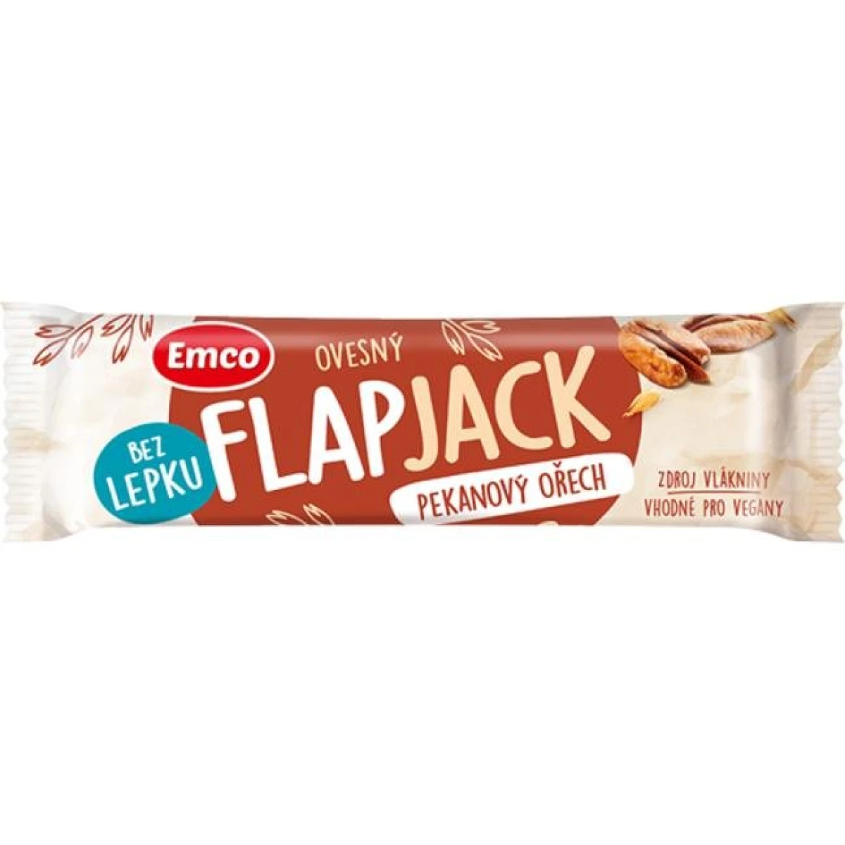 Tyčinka Flapjack pekanový orech bez lepku 45g 