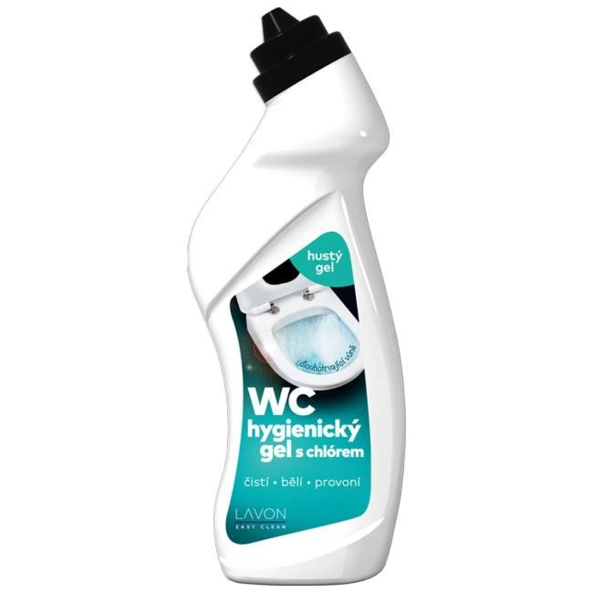 LAVON WC hygienický gél s chlórom 750 ml 